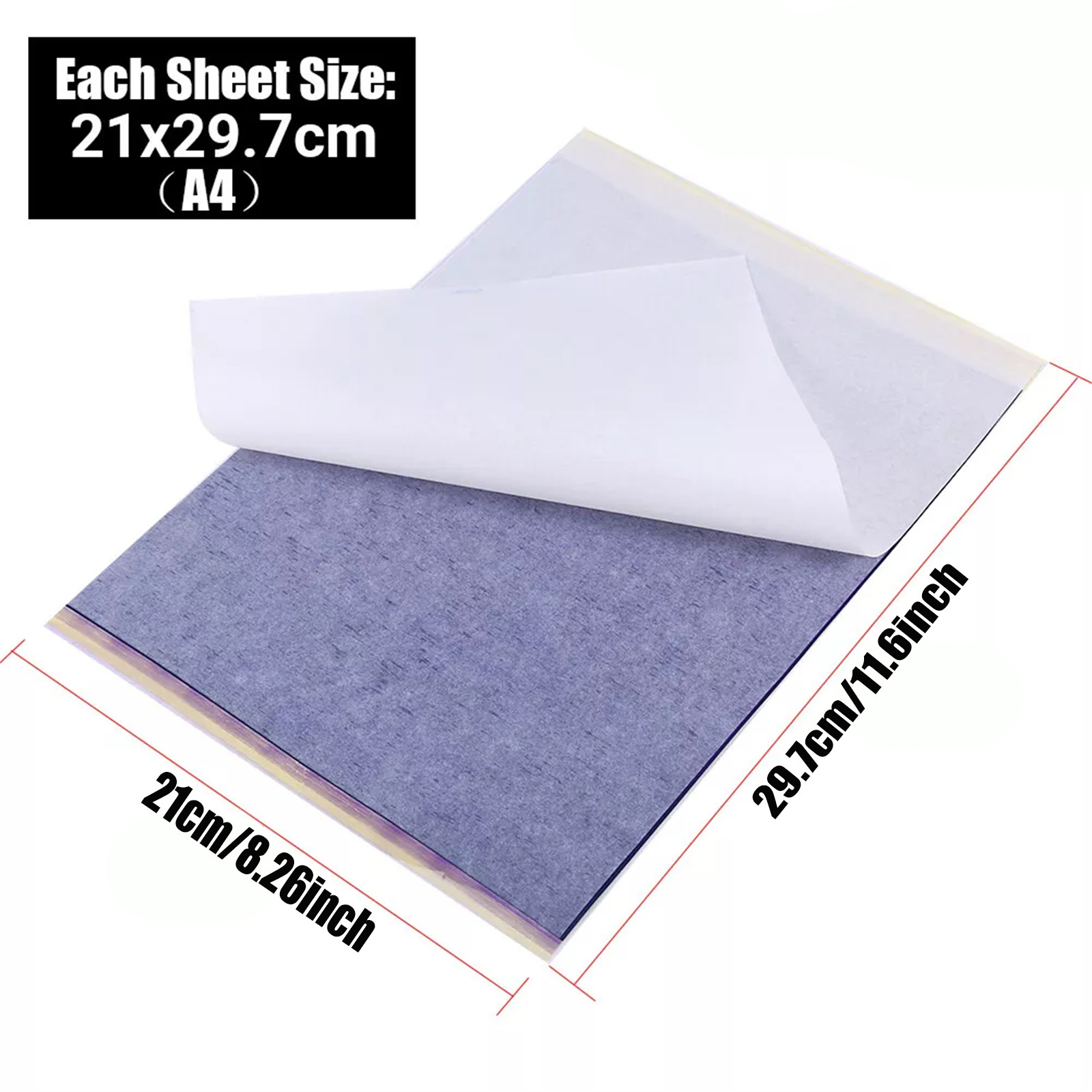 100PCS Professional Tattoo Tra – Transfer Paper Carbon Bewertung und Preis