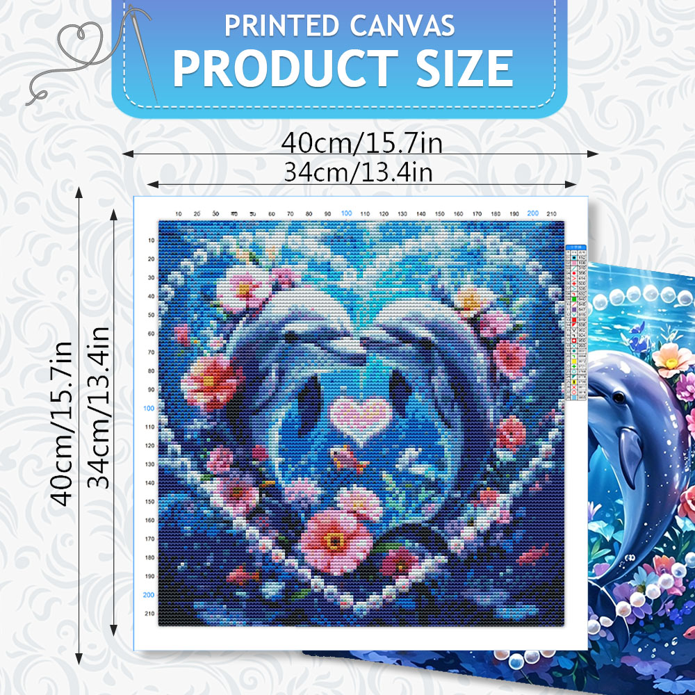 HUACAN Cross Stitch Sets Dolph – Embroidery Daisy Flower Bewertung und Preis
