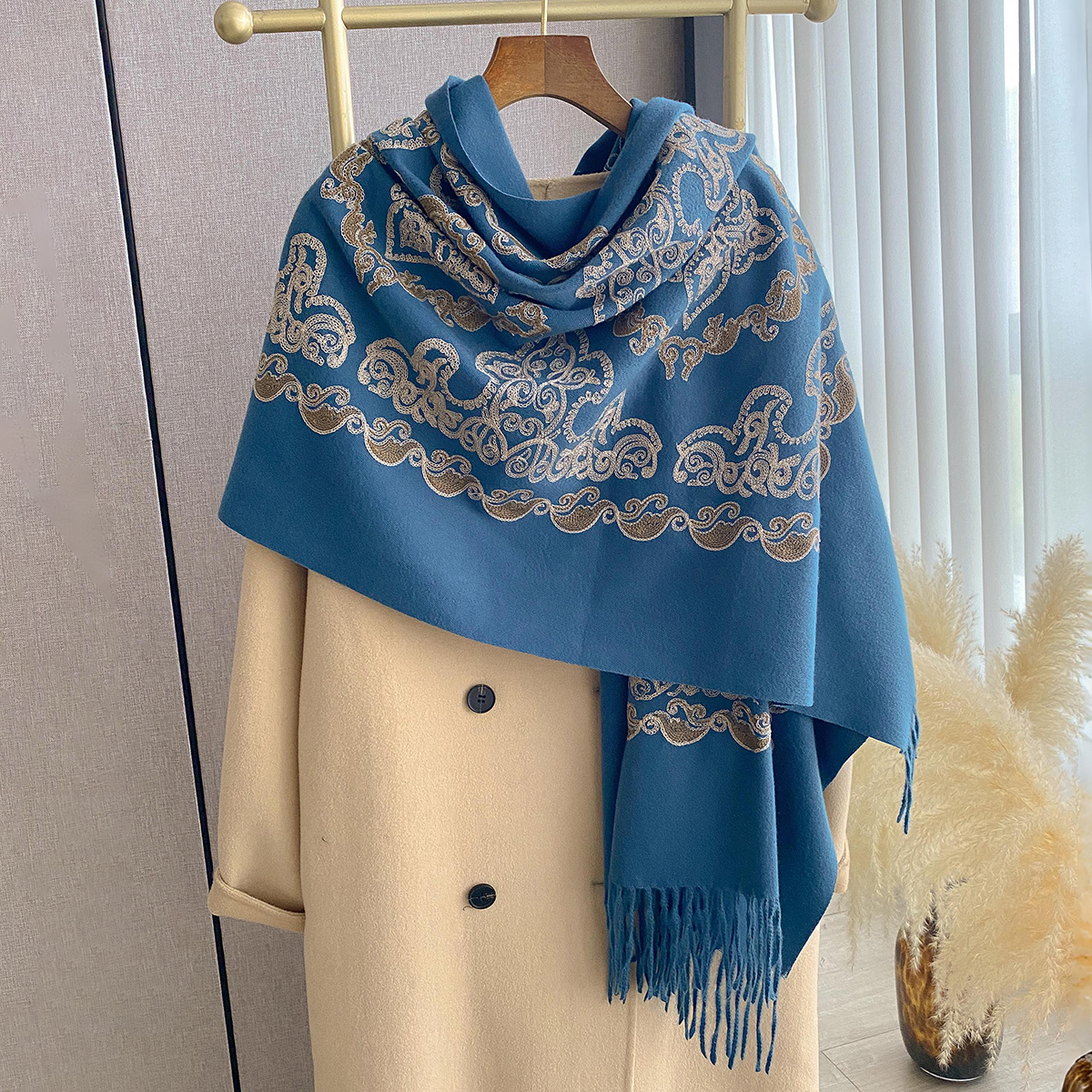 Luxury High Quality Embroidery – Embroidery Pashmina Bewertung und Preis