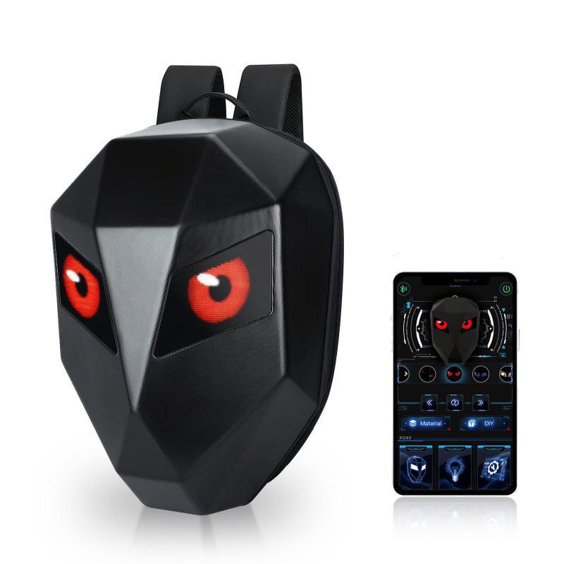 Led Riding Backpack Men Motorc – Embroidery Bag Bewertung und Preis