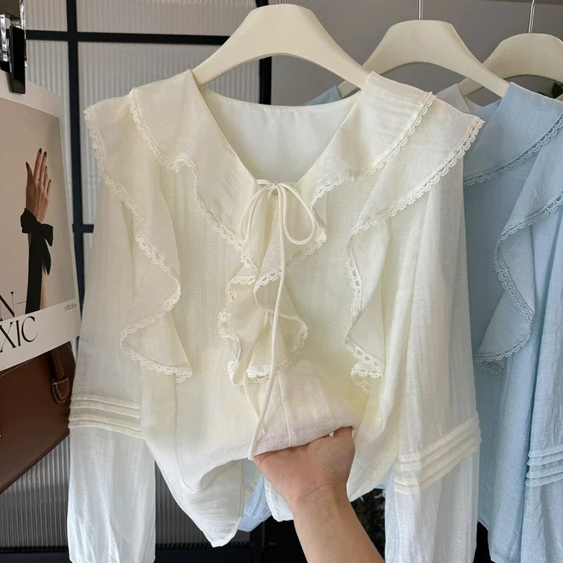 French V-Neck Chic Long Sleeve – Embroidery Origin Bewertung und Preis