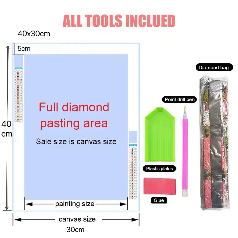5d DIY Diamond Art Painting Ki – Embroidery Bali Bewertung und Preis