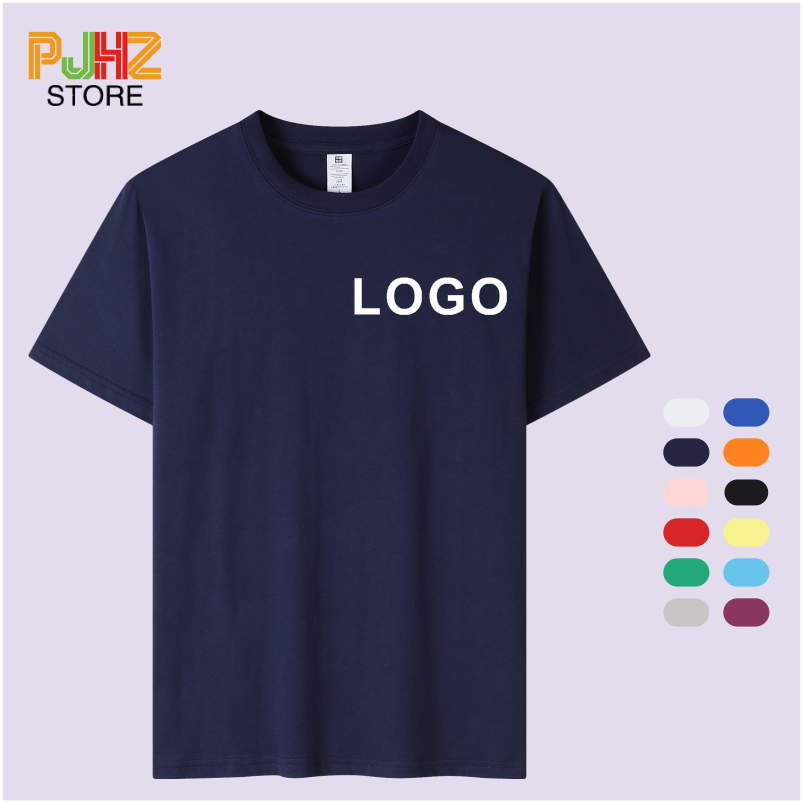 100% Cotton T-shirt Custom Log – Embroidery Design Logo Bewertung und Preis