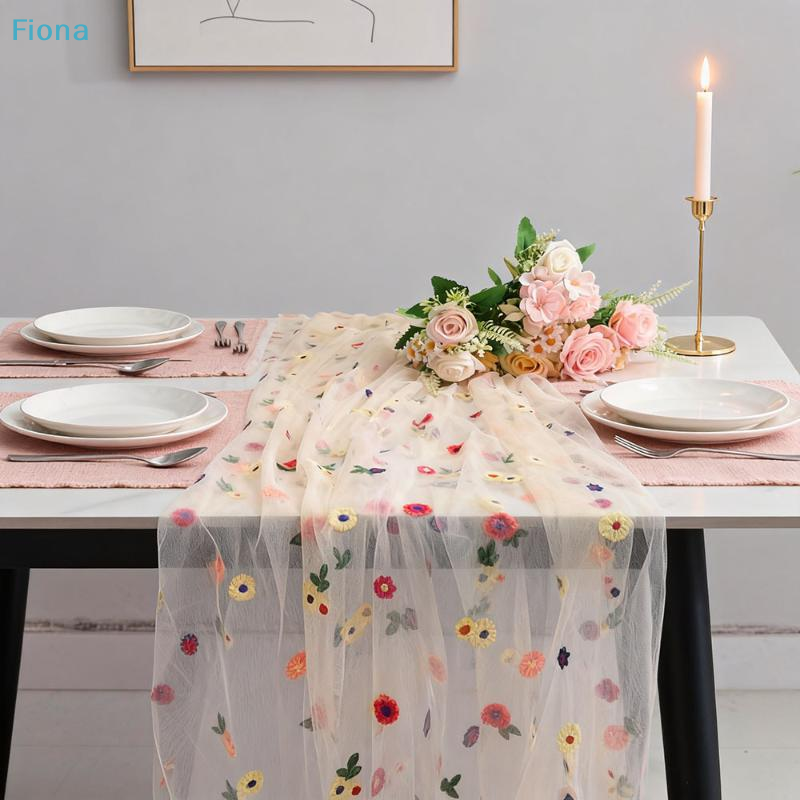 ✔Embroidery Daisy Table Runner – Embroidery Daisy Flower Bewertung und Preis
