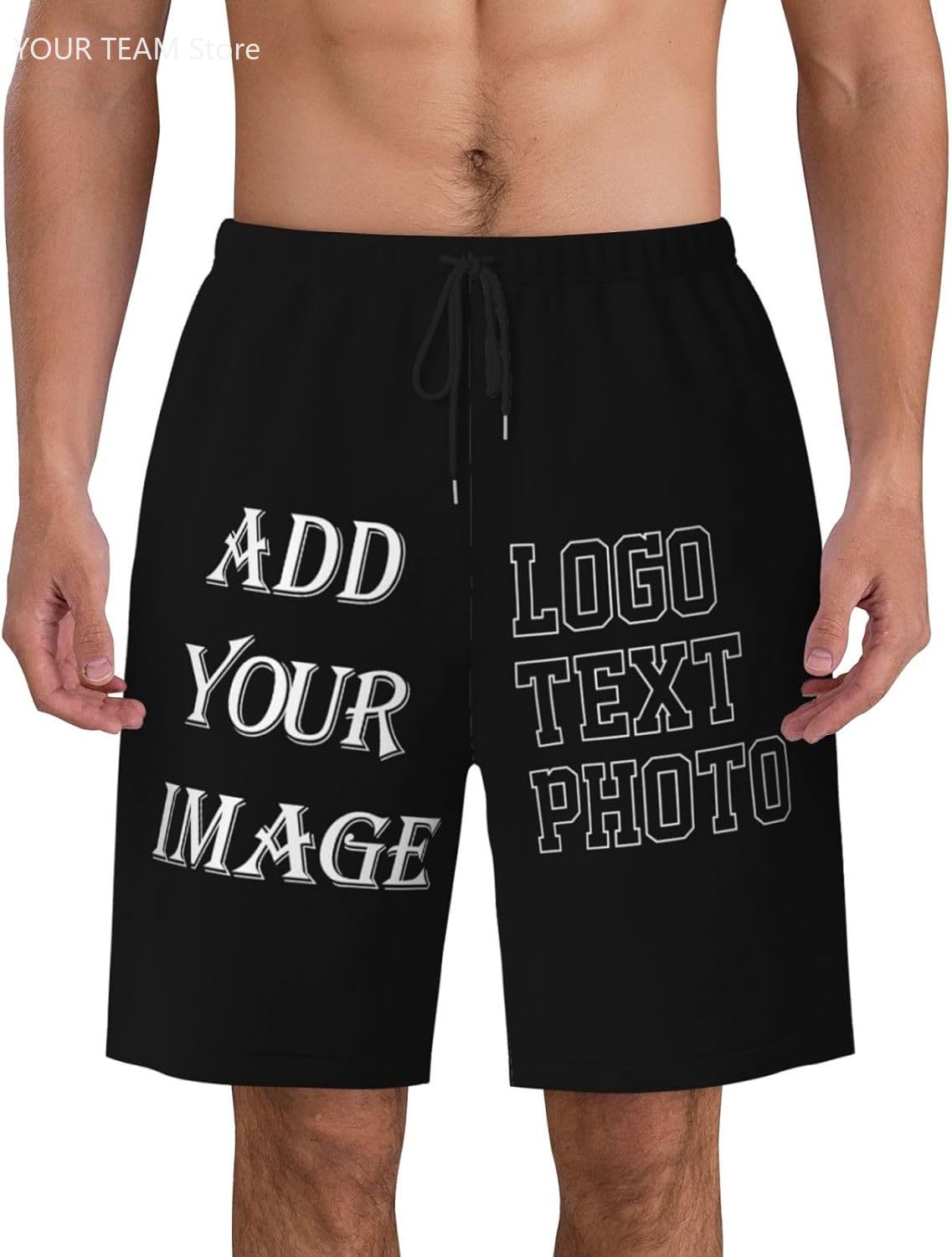 Custom Shorts for Men Design Y – Embroidery Design Logo Bewertung und Preis
