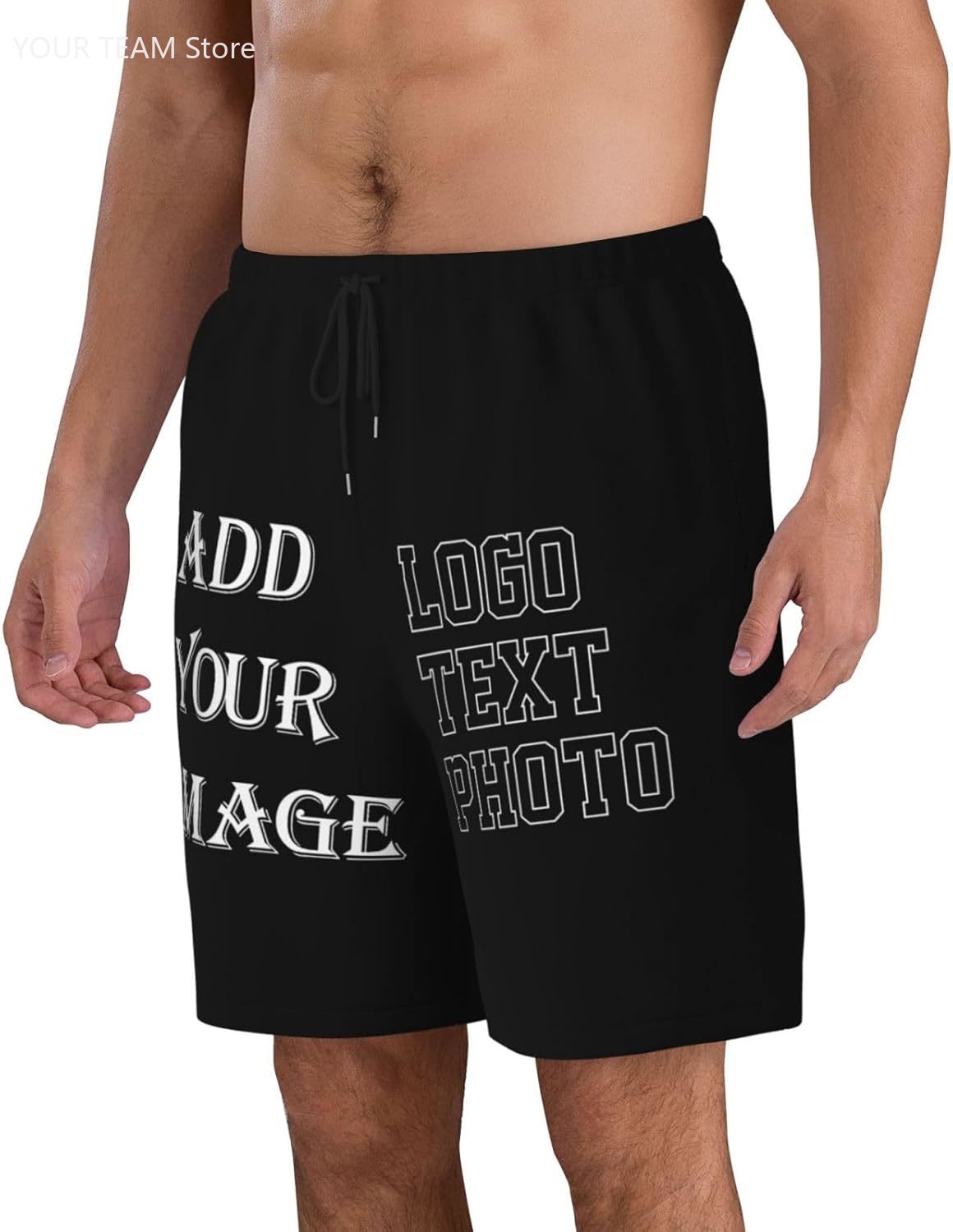 Custom Shorts for Men Design Y – Embroidery Design Logo Bewertung und Preis
